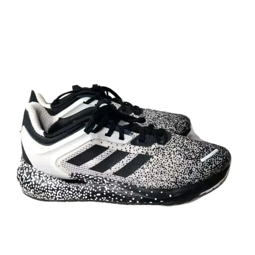 adidas Alphatorsion Aramis Motion Graphic-White Black Shoes Men's Size 11.5